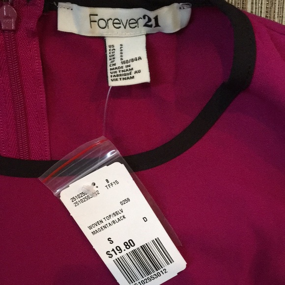 Forever 21 peplum top - Picture 3 of 3